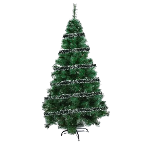 2 Pcs Green Snow Heavy Quality Christmas Tree