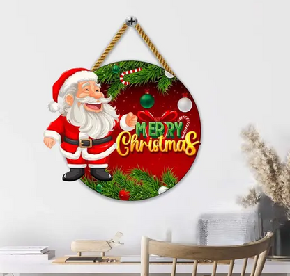 Wall Hangings For Christmas Decorations MDF Wood Wall Hang Decor