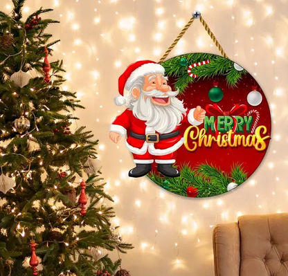 Wall Hangings For Christmas Decorations MDF Wood Wall Hang Decor